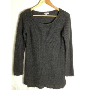Charcoal Knit Sweater Sz S